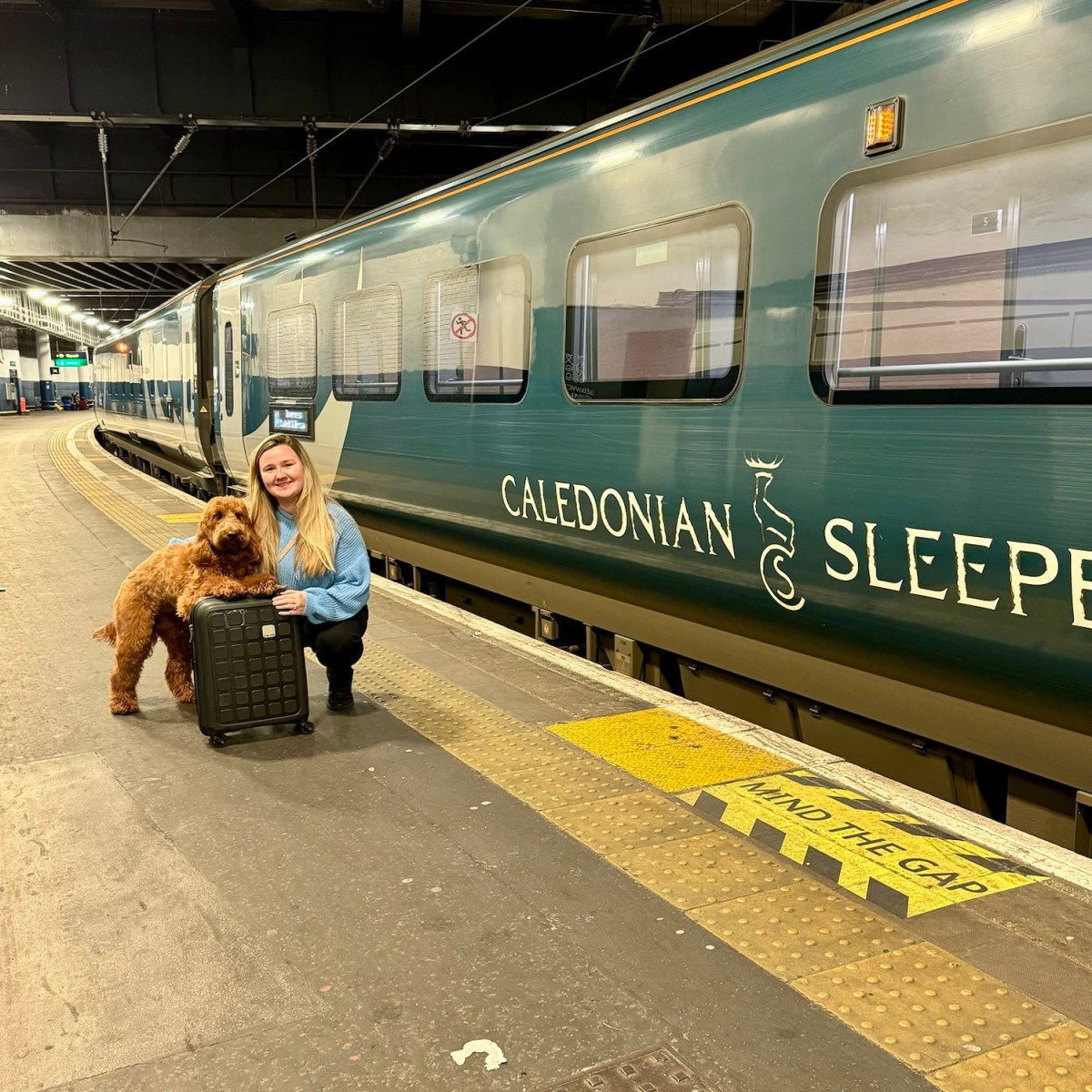 All aboard the dog friendly Caledonian Sleeper! From London to Scotland&nbsp;overnight